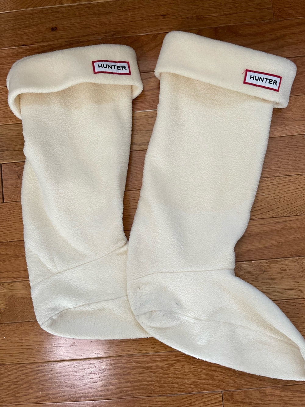 Hunter Fleece Boot Socks - Cream